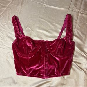 urban outfitters corset top